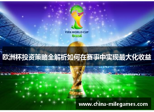 欧洲杯投资策略全解析如何在赛事中实现最大化收益